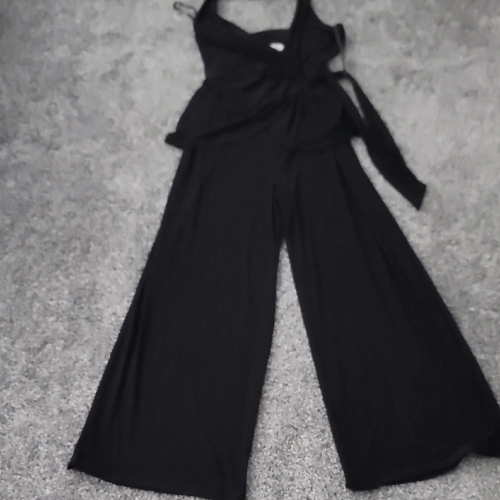 White House Black Market Black Jumpsuit